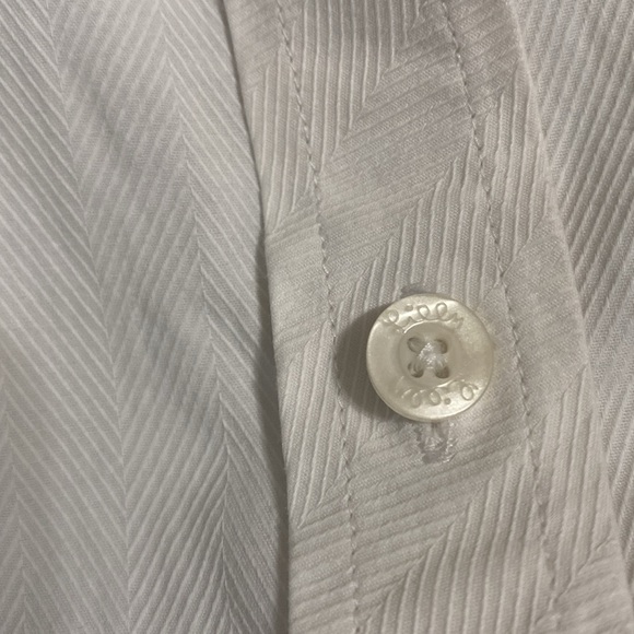 Lilly Pulitzer White Button Down Top - Picture 4 of 10